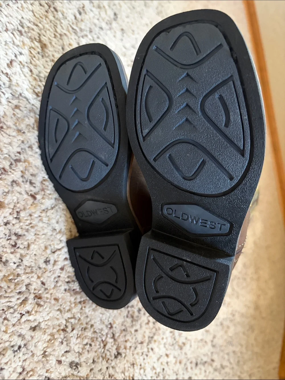 Old West little boys 9.5 D Cowboy Boots like new